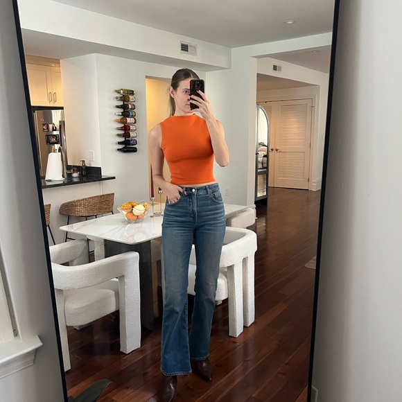 Zara Sleeveless Mock Neck Top - Picture 2 of 5